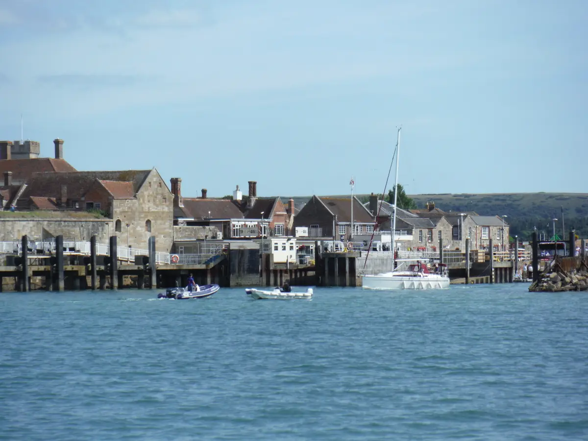 sailing training stop over in Yarmouth harbour Solent