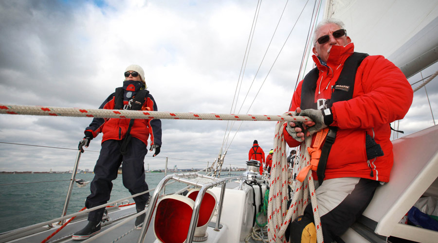 Before I did the Clipper I got my yachtmaster’s licence