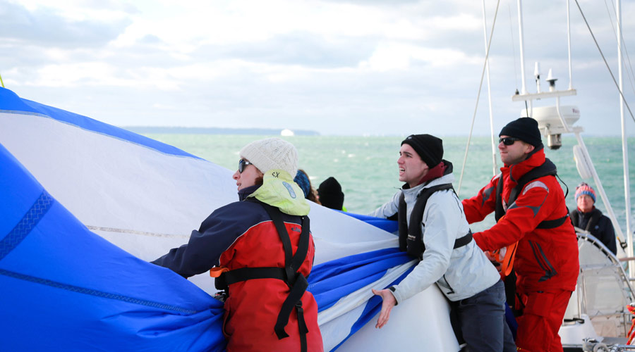 Training weekend on the Solent