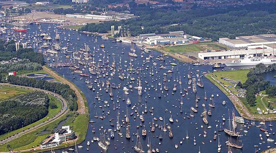 Southampton's Parade of Sail will look similar to Amsterdam's