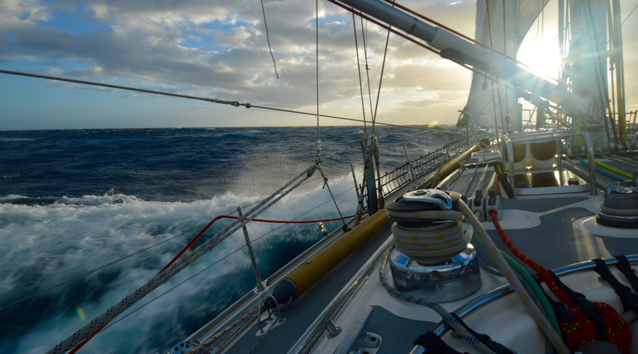 Crossing the Bay of Biscay is a great experience