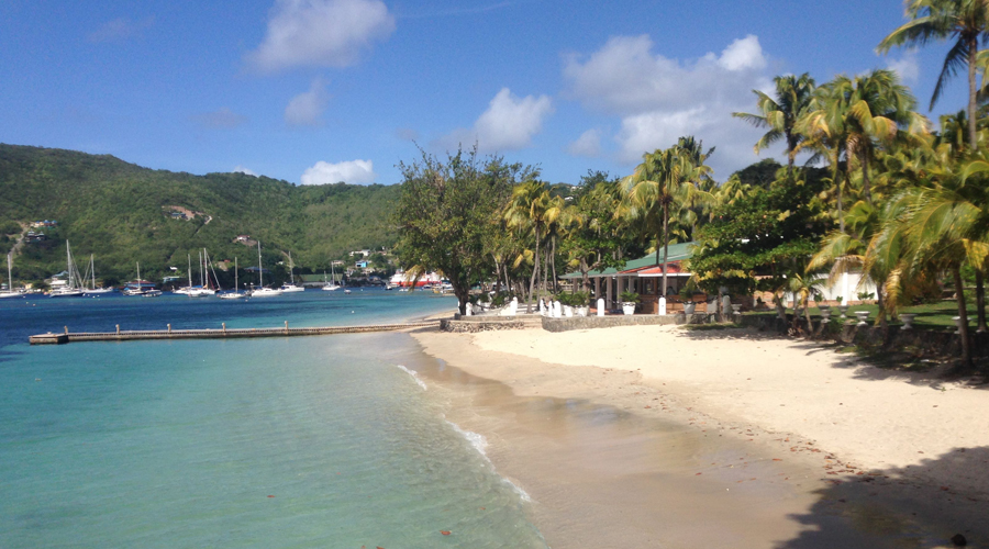 The destination St Lucia in the Caribbean