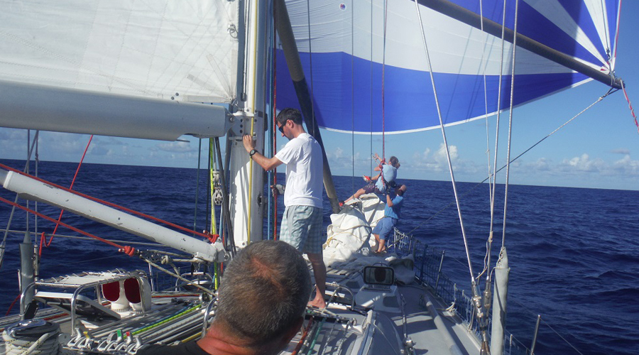 So what is it like to sail across the Bay of Biscay or even the Atlantic?