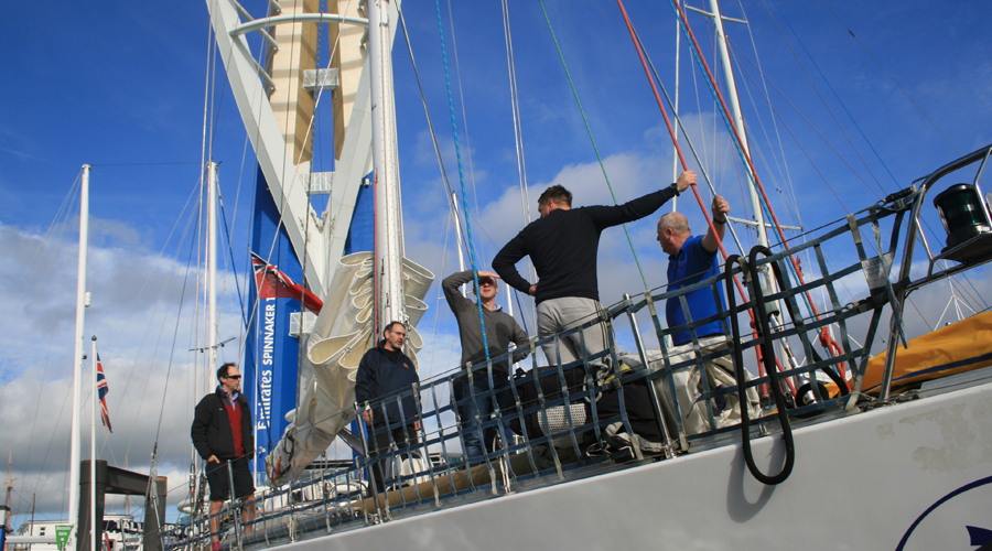 We were greeted with a friendly welcome and spent some time getting to know our other crew members