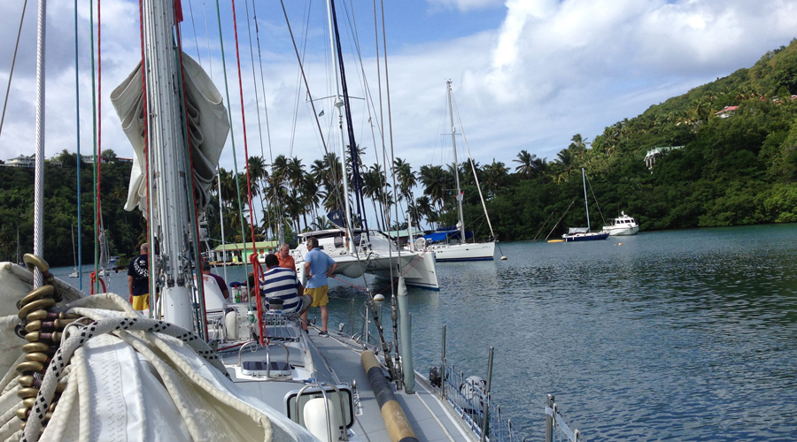 Hooray for Rodney Bay! Challenger 2 Arrives in St Lucia