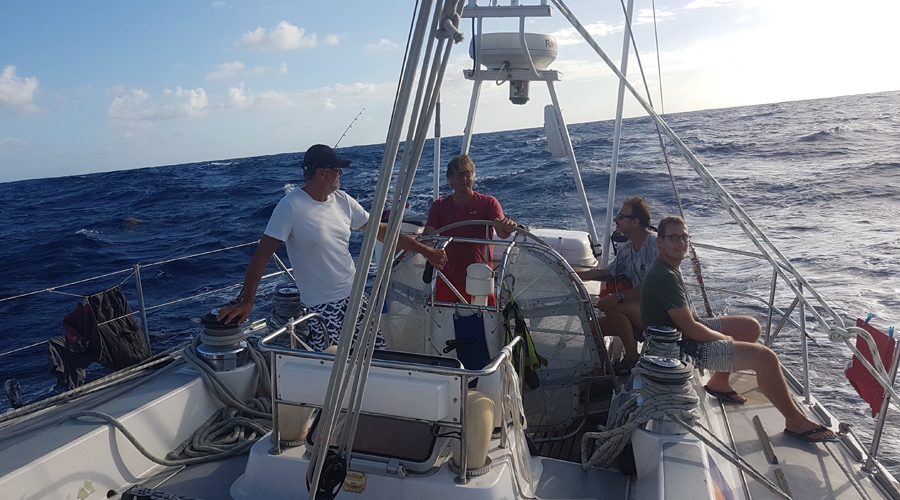 Antigua to Portsmouth Day 2: Brilliant Caribbean Weather