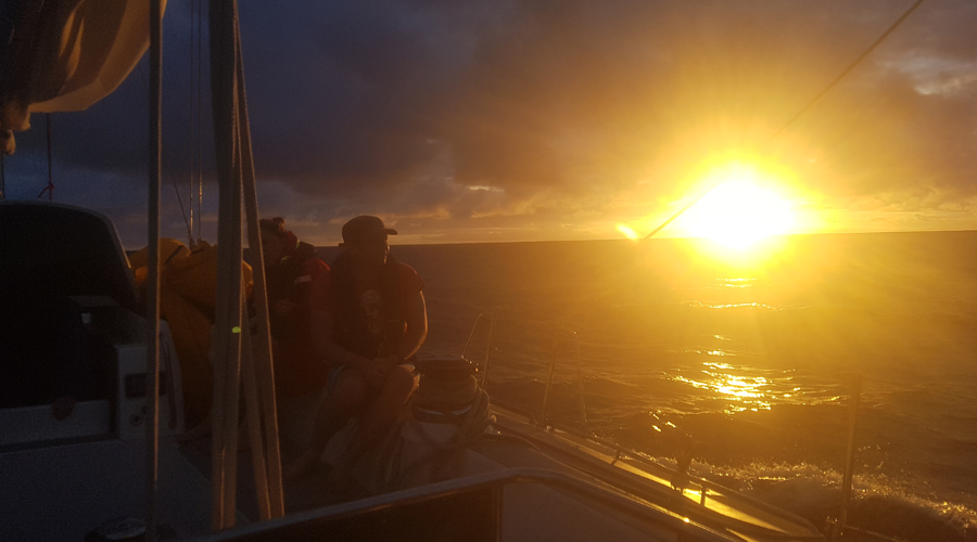 Antigua to Portsmouth Day 2: Brilliant Caribbean Weather