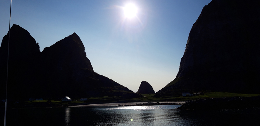 Trolls, Caves And Mountains On The Approach to The Arctic Circle