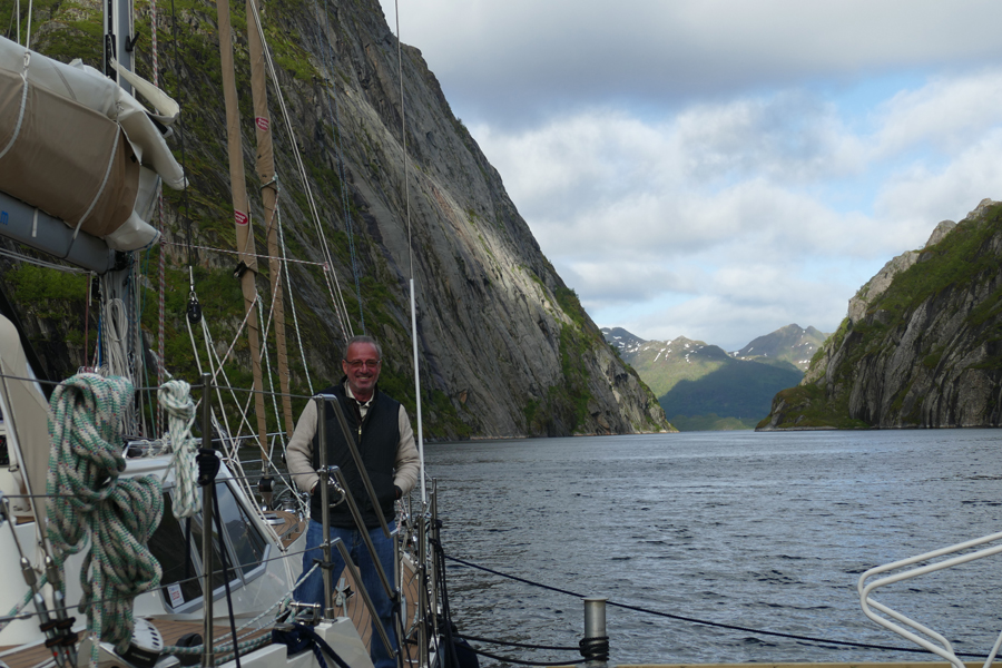 Santosa Sails To Steep Fjord Walls And There’s Time To Make A Snowman