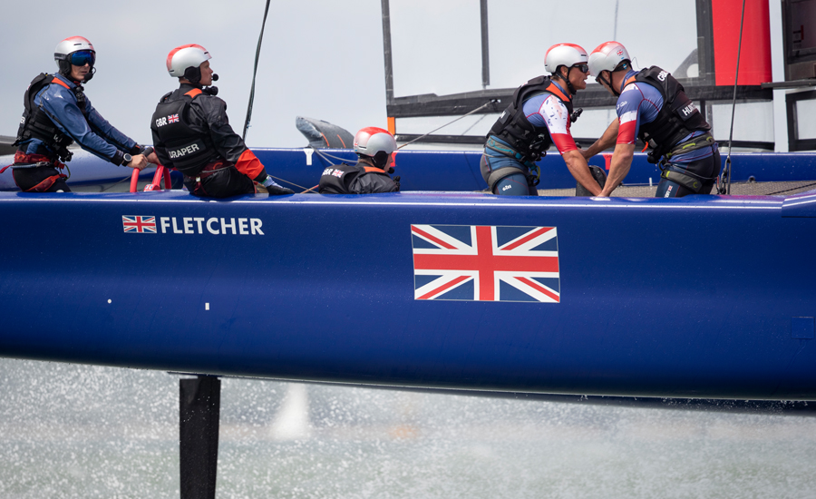Dylan Fletcher’s Great Britain SailGP Team