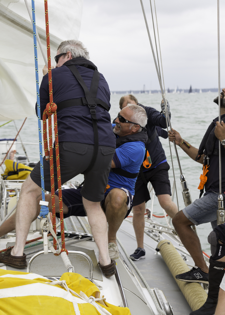 Crew's Eye View Of The Rolex Fastnet Race by Peter Byrne