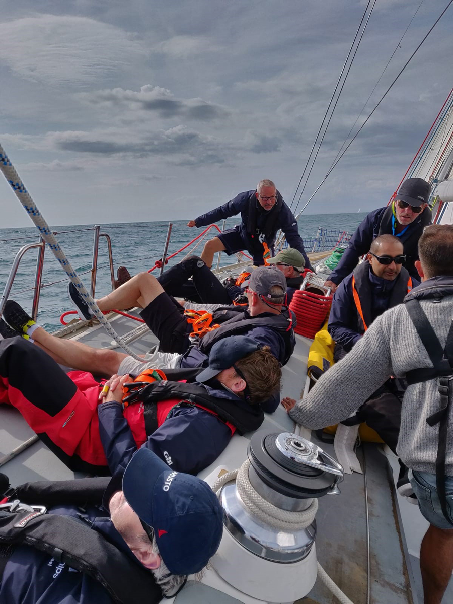 Crew's Eye View Of The Rolex Fastnet Race by Peter Byrne