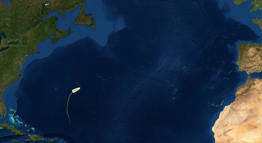 Challenger 2's Position13th January at 10am UTC