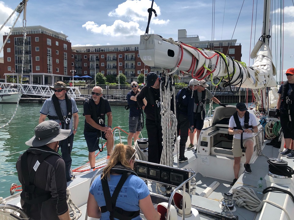 Fastnet Crew in Gunwharf Quays