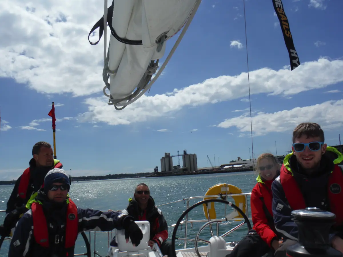 Taking control of a yacht as a qualified Day Skipper