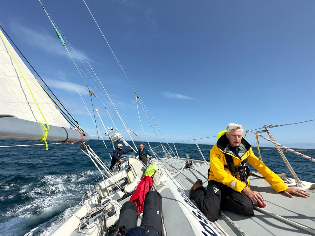 Challenger 3 on the Rolex Fastnet Race