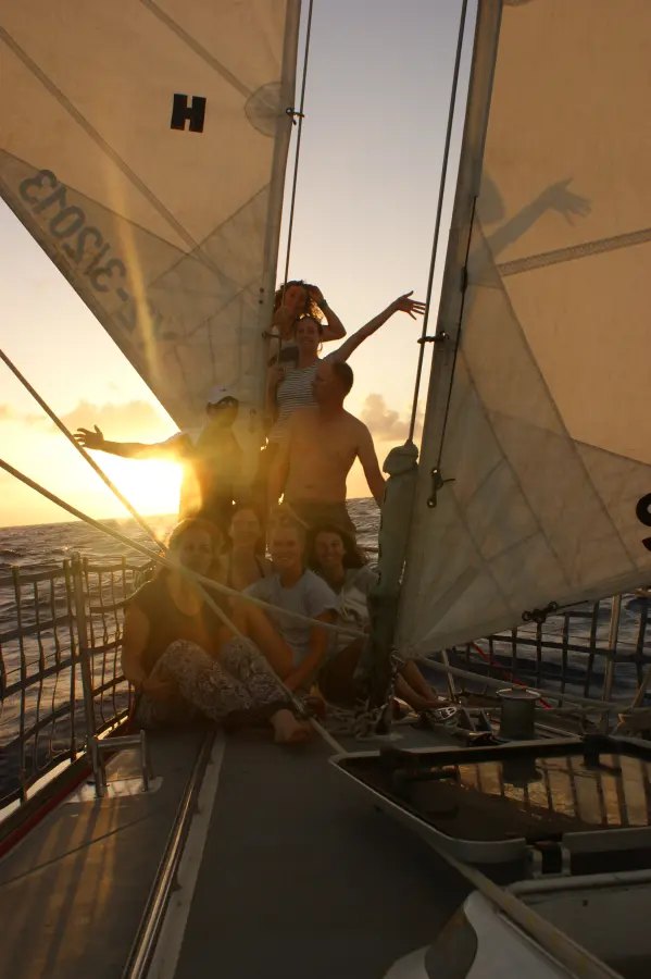 Warm Caribbean evenings on a sailing holiday