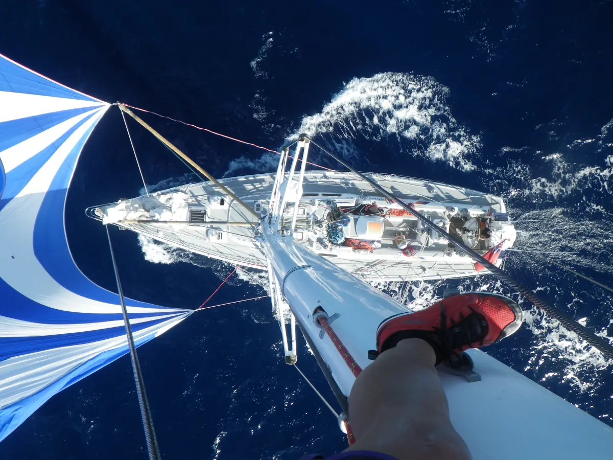 Caribbean sailing holidays - yacht under sail in trade winds