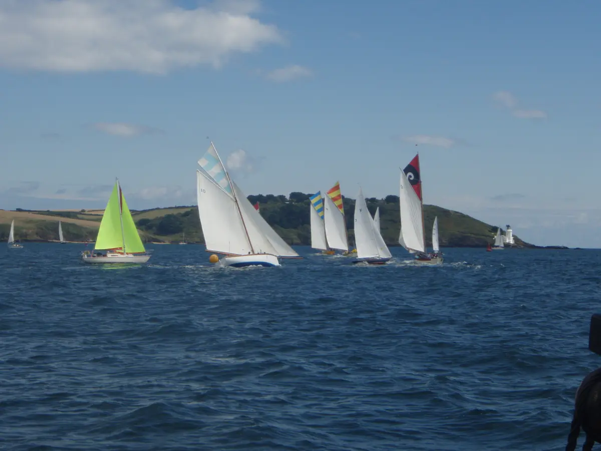 Cruising in the Fal Estuary in Cornwall