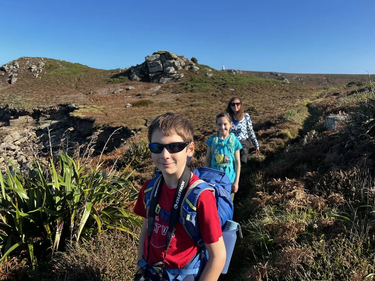 Exploring the Isles of Scilly from a yacht