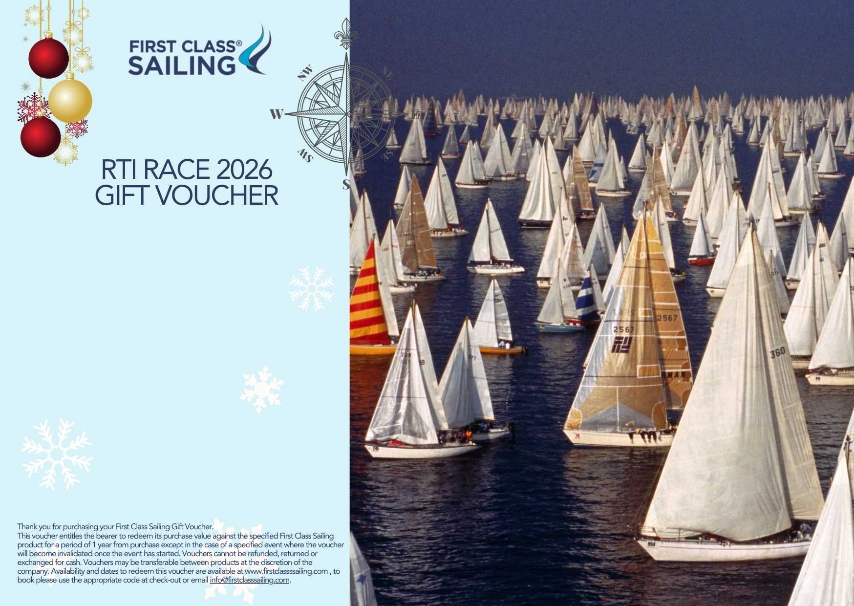 3: Round the Island Race 2026 Voucher